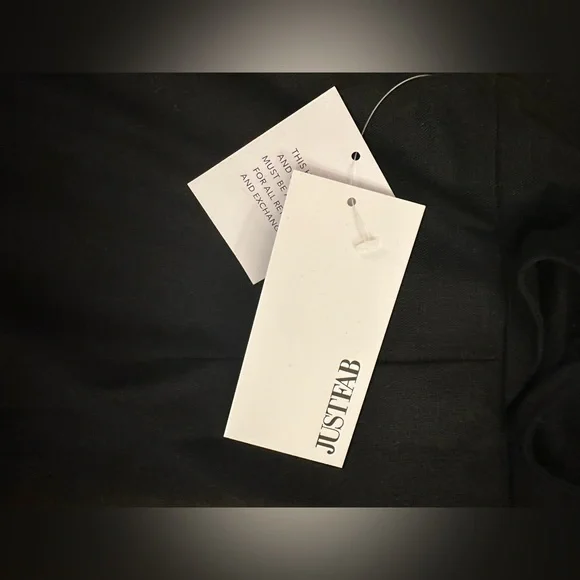 NWT Black Maxi Dress by JustFab. Open back with cross straps. - Picture 2 of 6